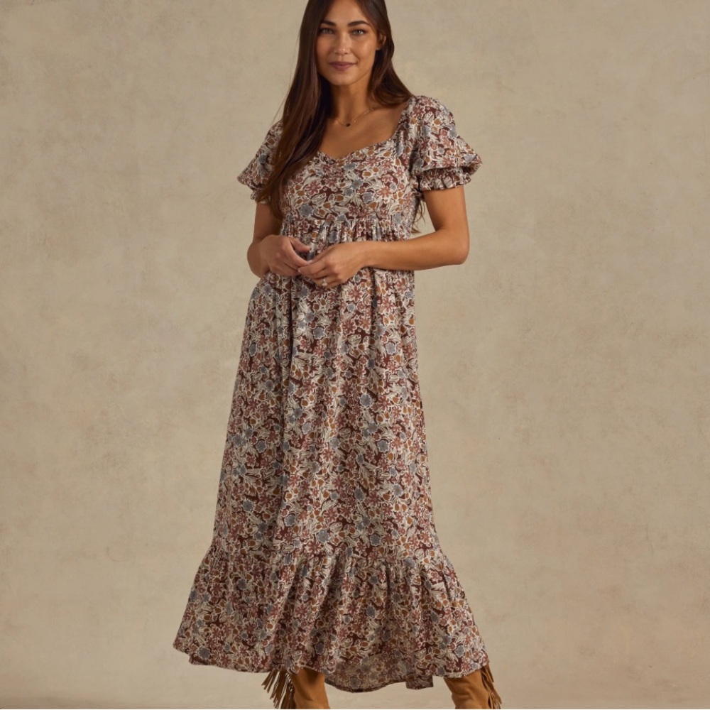 Rylee & Cru women’s Chloe dress in Autumn bloom